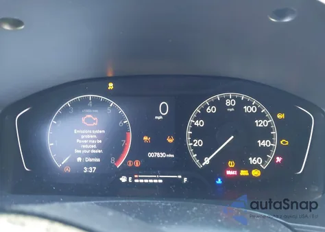 2024 Honda Civic Ex z USA, uszkodzony, nr VIN 2HGFE1F71RH320458